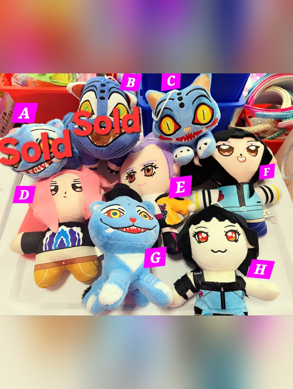 Plush K-Pop Demon Hunter Huntrix